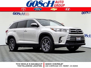 2019 Toyota Highlander XLE 5TDKZRFH3KS563933 2019 Toyota Highlander XLE