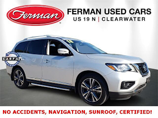 2018 Nissan Pathfinder Platinum 5N1DR2MN1JC670998 2018 Nissan Pathfinder Platinum