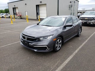 2019 Honda Civic LX 19XFC2F66KE027481 2019 Honda Civic LX