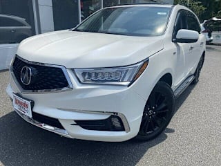 2018 Acura MDX SH-AWD Sport Hybrid w/Tech 5J8YD7H55JL001131 2018 Acura MDX SH-AWD Sport Hybrid w/Tech