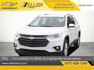 2019 Chevrolet Traverse LT Cloth 1GNERGKW3KJ292317 2019 Chevrolet Traverse LT Cloth