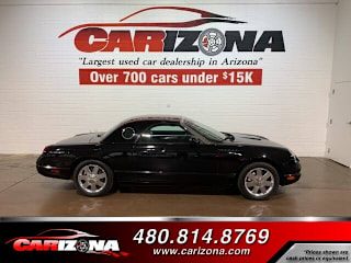 2002 Ford Thunderbird Deluxe 1FAHP60A12Y104632 2002 Ford Thunderbird Deluxe