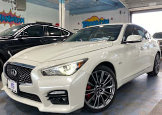 2017 Infiniti Q50 Red Sport 400 JN1FV7AR9HM872011 2017 Infiniti Q50 Red Sport 400