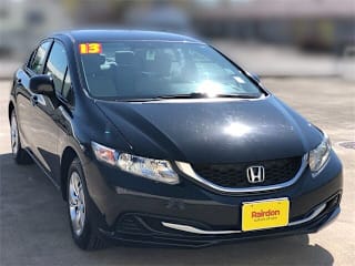 2013 Honda Civic LX 19XFB2E5XDE030382 2013 Honda Civic LX