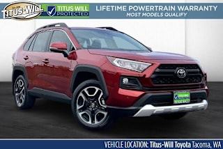 2019 Toyota RAV4 Adventure 2T3J1RFV2KW013260 2019 Toyota RAV4 Adventure