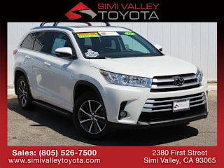 2018 Toyota Highlander XLE 5TDKZRFH5JS547313 2018 Toyota Highlander XLE