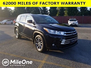 2019 Toyota Highlander Hybrid XLE 5TDJGRFH2KS058726 2019 Toyota Highlander Hybrid XLE