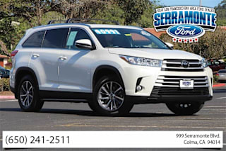 2019 Toyota Highlander XLE 5TDJZRFHXKS927096 2019 Toyota Highlander XLE