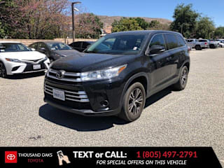 2019 Toyota Highlander LE 5TDZZRFH1KS289873 2019 Toyota Highlander LE