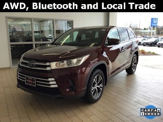 2019 Toyota Highlander LE 5TDBZRFH1KS951596 2019 Toyota Highlander LE