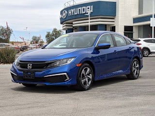 2020 Honda Civic LX 2HGFC2F63LH512460 2020 Honda Civic LX