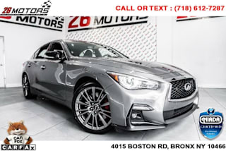 2018 Infiniti Q50 Red Sport 400 JN1FV7AR1JM480712 2018 Infiniti Q50 Red Sport 400