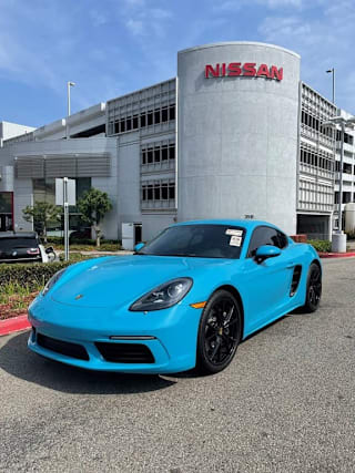 2018 Porsche 718 Cayman Base WP0AA2A86JK261947 2018 Porsche 718 Cayman Base
