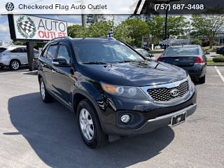 2011 Kia Sorento LX 5XYKTCA17BG128967 2011 Kia Sorento LX