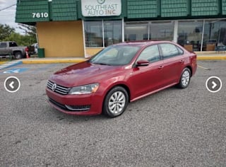 2015 Volkswagen Passat 1.8T S PZEV 1VWAT7A36FC067445 2015 Volkswagen Passat 1.8T S PZEV