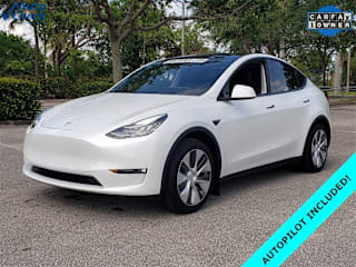 2021 Tesla Model Y 5YJYGDED1MF107342 2021 Tesla Model Y