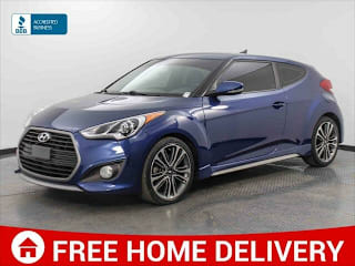 2017 Hyundai Veloster Turbo KMHTC6AE6HU308775 2017 Hyundai Veloster Turbo