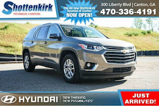 2018 Chevrolet Traverse LT Cloth 1GNERGKW8JJ205090 2018 Chevrolet Traverse LT Cloth