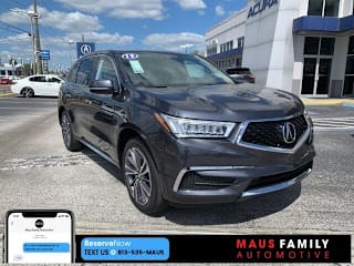 2019 Acura MDX w/Tech 5J8YD3H5XKL007663 2019 Acura MDX w/Tech