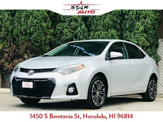 2016 Toyota Corolla S 5YFBURHE5GP444797 2016 Toyota Corolla S