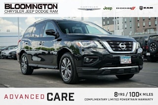 2018 Nissan Pathfinder S 5N1DR2MM6JC618242 2018 Nissan Pathfinder S