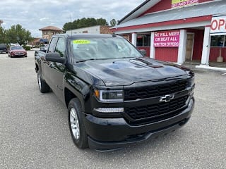 2018 Chevrolet Silverado 1500 Custom 1GCVKPEC9JZ347416 2018 Chevrolet Silverado 1500 Custom