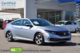 2019 Honda Civic LX 19XFC2F64KE049639 2019 Honda Civic LX