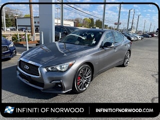 2020 Infiniti Q50 Red Sport 400 JN1FV7AR9LM660796 2020 Infiniti Q50 Red Sport 400