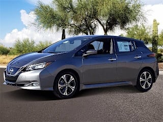 2021 Nissan LEAF SV 1N4AZ1CV9MC550203 2021 Nissan LEAF SV