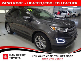 2017 Ford Edge Titanium 2FMPK4K88HBB67358 2017 Ford Edge Titanium