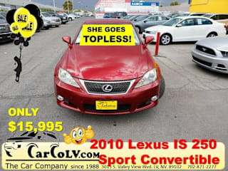2010 Lexus IS 250C Base JTHFF2C25A2512309 2010 Lexus IS 250C Base