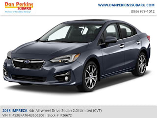 2018 Subaru Impreza Limited 4S3GKAT64J3606206 2018 Subaru Impreza Limited