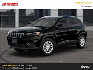 2020 Jeep Cherokee Latitude 1C4PJMCB6LD564443 2020 Jeep Cherokee Latitude