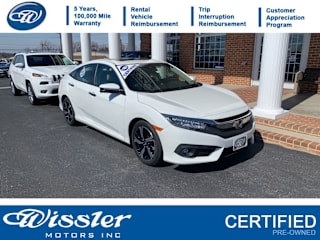 2018 Honda Civic Touring JHMFC1F96JX015039 2018 Honda Civic Touring