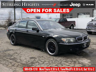 2003 BMW 7 Series WBAGN63483DR11768 2003 BMW 7 Series