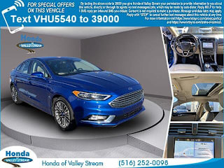 2017 Ford Fusion 3FA6P0H92HR175540 2017 Ford Fusion