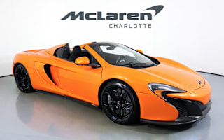 2015 McLaren 650S Spider Base SBM11FAA1FW003580 2015 McLaren 650S Spider Base