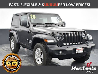 2020 Jeep Wrangler Sport S 1C4GJXAN7LW204911 2020 Jeep Wrangler Sport S