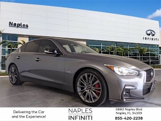 2020 Infiniti Q50 Red Sport 400 JN1FV7APXLM630589 2020 Infiniti Q50 Red Sport 400
