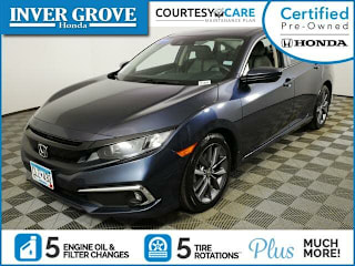 2019 Honda Civic 19XFC1F3XKE000901 2019 Honda Civic