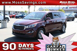 2019 Kia Sedona LX KNDMB5C14K6547933 2019 Kia Sedona LX
