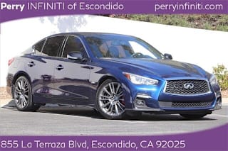 2019 Infiniti Q50 Red Sport 400 JN1FV7APXKM760340 2019 Infiniti Q50 Red Sport 400