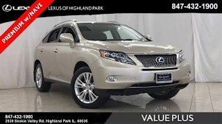 2012 Lexus RX 450h Base JTJBC1BA9C2434919 2012 Lexus RX 450h Base