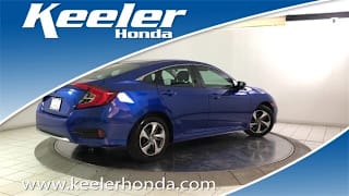 2019 Honda Civic LX 2HGFC2F62KH525053 2019 Honda Civic LX
