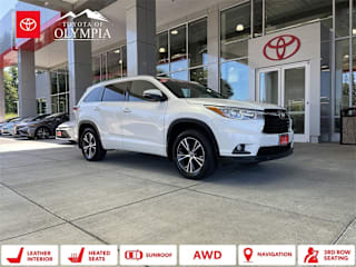 2016 Toyota Highlander XLE 5TDJKRFH4GS268007 2016 Toyota Highlander XLE