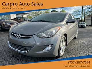 2013 Hyundai Elantra GLS 5NPDH4AE0DH425755 2013 Hyundai Elantra GLS