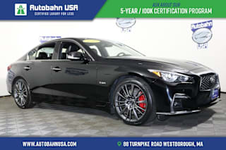 2018 Infiniti Q50 Red Sport 400 JN1FV7AR7JM700032 2018 Infiniti Q50 Red Sport 400