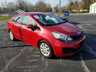 2014 Kia Rio LX KNADM4A37E6409801 2014 Kia Rio LX