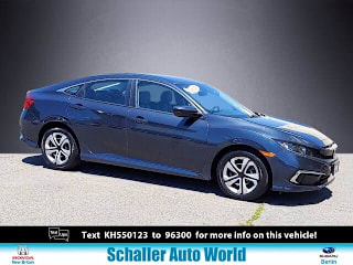 2019 Honda Civic LX 2HGFC2F61KH550123 2019 Honda Civic LX