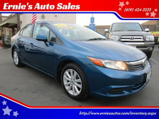 2012 Honda Civic EX-L 19XFB2F97CE044563 2012 Honda Civic EX-L